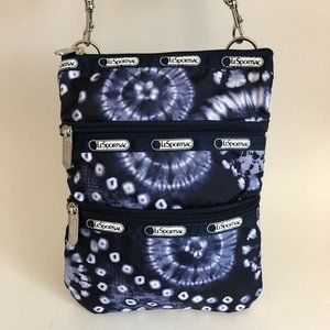 LsSportsac Kasey Multi Zip Crossbody Like New